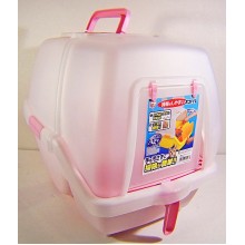 IRIS SSN-530 日本 IRIS 屋型貓廁- 粉紅色